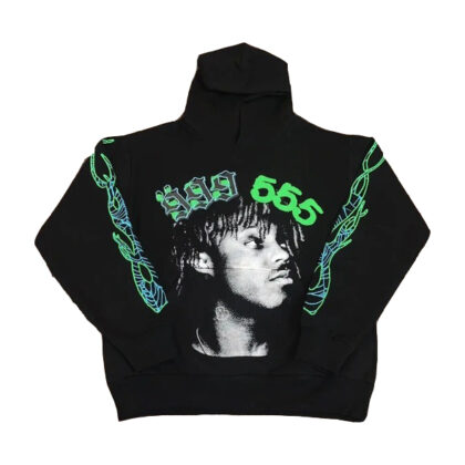 Juice WRLD x Sp5der 99 x 555 Spider Hoodie