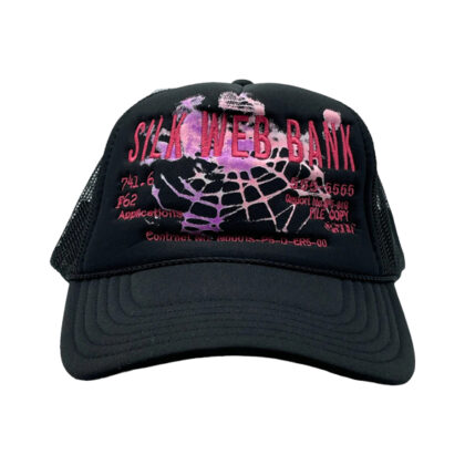 Spider Worldwide Silk Web Bank Trucker Hat