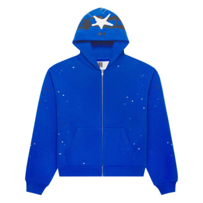 Sp5der Heavy Web Full Zip Hoodie