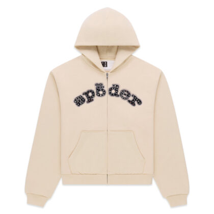 Sp5der Mixed Stone Og V2 Zip Hoodie